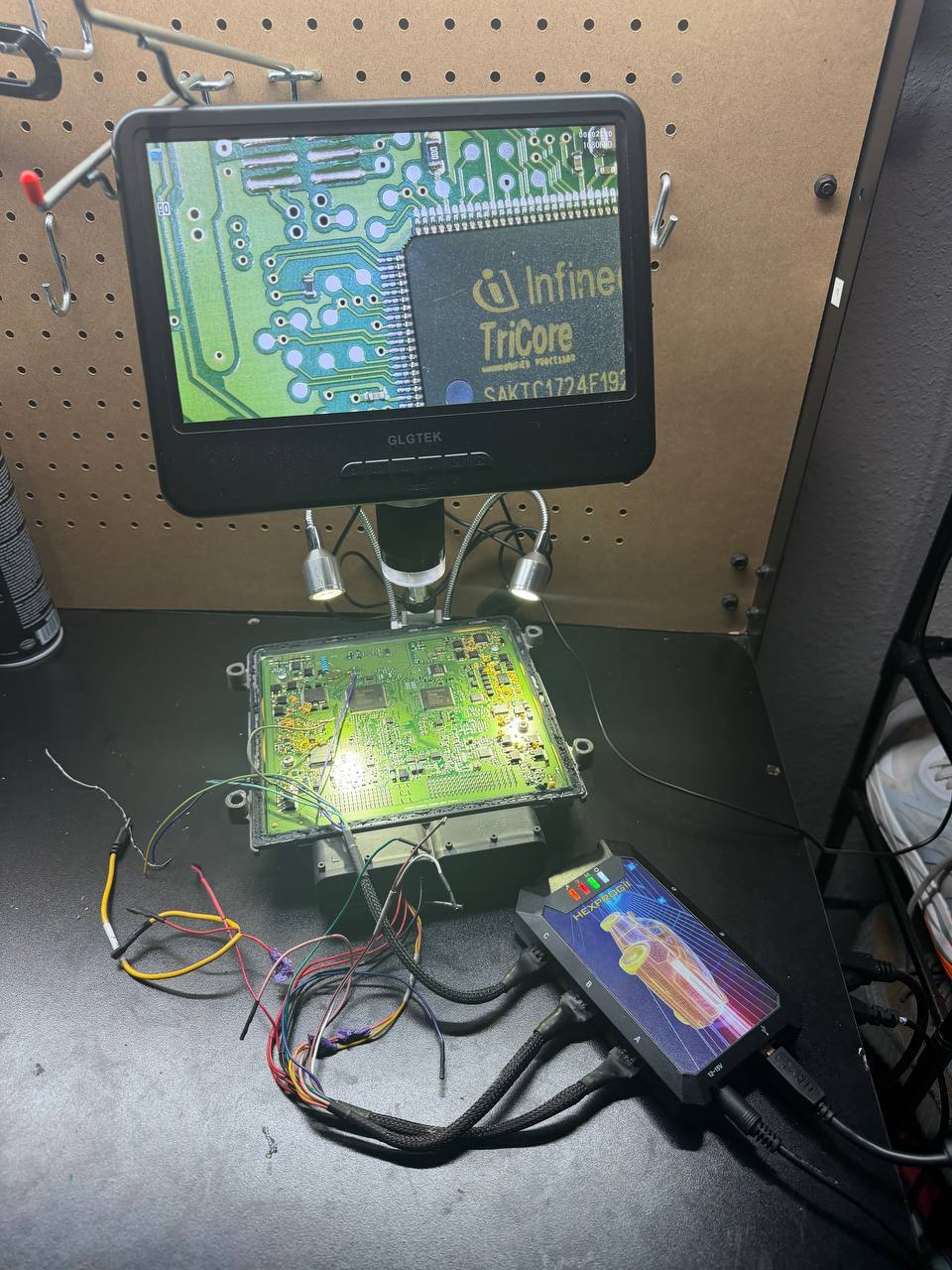 Automotive control module circuit board repair